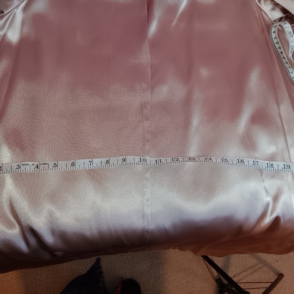 Avec TU Elegant White Faux Fur Coat - Picture 10 of 12